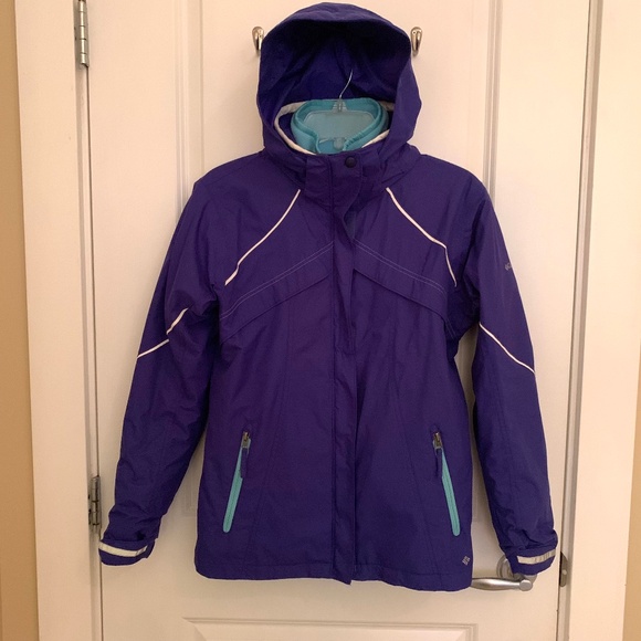 Columbia Youth Interchange Waterproof Bugaboo Jacket Size 14/16 - Picture 1 of 15